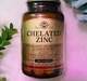 Хелатний цинк Solgar Chelated Zinc 100 таблеток - зображення 9