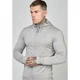 Худи SikSilk Zip Sn99 Grey Marl, XL (50) (11894562) - изображение 1
