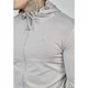 Худи SikSilk Zip Sn99 Grey Marl, XL (50) (11894562) - изображение 3
