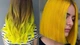Тимчасова фарба-спрей для волосся жовта Yellow - зображення 2