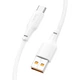Кабель HOCO X93 Force fast charging data cable USB-Type-C 100W 1 метр 6931474790682 білий - зображення 1
