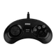 Геймпад Дротовий Sega Mega Drive MK-1653 Black 2m Б/У - зображення 1
