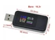 USB Тестер ємності акумулятора Keweisi KWS-MX18L Black - изображение 2