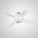 Світлодіодна люстра з вентилятором/Лампа-вентилятор LED патрон Socket Fanlight 1000 лм - зображення 4