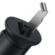 Держатель для телефона автодержатель Baseus Metal AgeⅡ Gravity Car Mount Air Outlet Version Black (SUJS000001) - изображение 5