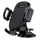 Автотримач Borofone BH37 Route push type suction cup car holder Black - зображення 2