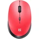 Беспроводная безшумная мышка Defender Auris MB-027 4 кн 1600 dpi Red (52026) - изображение 1