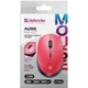 Беспроводная безшумная мышка Defender Auris MB-027 4 кн 1600 dpi Red (52026) - изображение 3