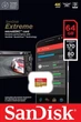 Карта памяти MicroSDXC 64GB C10 UHS-I SanDisk Extreme V30 U3 R170/W80MB/s (SDSQXAH-064G-GN6AA) - изображение 3