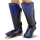 Защита голени и стопы для единоборств Maraton Fight Gear 9321 размер S Blue-Black - изображение 1