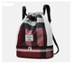 Женский рюкзак с отделом для обуви Italian Bags 42x35x20 см Бордовый (id_401) - изображение 2