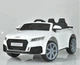 Детский электромобиль Bambi Audi TT RS Roadster 2 мотора по 30W, 12V10AH, MP3, USB White - изображение 1