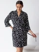 Халат женский BARWA garments 0099 M Черный (2110000992019) - изображение 5