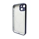 Защитный чехол-накладка AG Glass Sapphire Frame MagSafe Logo для Apple iPhone 14 Deep Purple (AGSappiFRP14Purple) - изображение 2