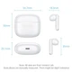 Наушники беспроводные Vention Elf Earbuds E03 300 mAh/Bluetooth 5.3, White - изображение 3