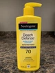 Водостойкий солнцезащитный лосьон Neutrogena Beach Defense с SPF 70 (250 мл) - изображение 1