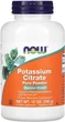 Калий NOW Potassium Citrate Pure Powder 340 г - изображение 1
