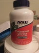 Калий NOW Potassium Citrate Pure Powder 340 г - изображение 6