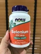 Селен NOW Selenium 200 мкг 180 капс - изображение 3