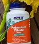 Калий NOW Potassium Citrate 99 мг 180 капс - изображение 6
