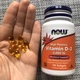 Витамин Д3 NOW Vitamin D-3 2000 IU 120 гел капс - изображение 4
