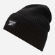 Czapka męska Reebok Cl Fo Beanie One Size Czarna (4060519952807) - obraz 1