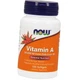 Витамин А NOW Vitamin A 25,000 IU Fish Liver Oil 100 гел капс - изображение 6