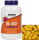 Комплекс витаминов группы Б NOW Foods B-50 250 капс - изображение 3