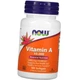 Витамин А NOW Vitamin A 10,000 IU 100 гел капс - изображение 9