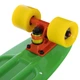 Скейт пенни борд Penny My Go Fish Skateboards 401-15 Green-Yellow - изображение 4