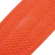 Скейт пенни борд Penny My Go Fish Skateboards 405-3 со светящимися колесами Orange-Green - изображение 3