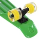 Скейт пенни борд Penny My Go Fish Skateboards 405-8 со светящимися колесами Green-Yellow - изображение 5