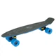 Скейт пенни борд Penny My Go Fish Skateboards SOFT 410-3 22" Deep Green, голубые колеса - изображение 2