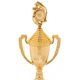 Кубок спортивный с ручками и крышкой приз спортивный SP-Sport Heroe 8972A высота 56 см Gold - изображение 3