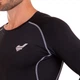 Спортивная компрессионная футболка мужская Jason Heroe K-704-J размер 2XL (180-185 см) Black - изображение 5