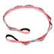 Лента для растяжки Zelart Stretch Strap My Fit 8369 10 петель розовый-серый - изображение 1