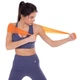 Лента эластичная для фитнеса и йоги Zelart Record My Fit 6306-1_2 1,2м Orange - изображение 4