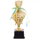 Кубок спортивный с ручками и крышкой приз спортивный SP-Sport Heroe 866C высота 27,5 см Gold - изображение 1