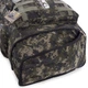 Рюкзак туристический Daiwa Sprinter 6919 35 литров Camouflage-Green - изображение 7
