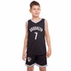 Форма баскетбольная подростковая Zelart Brooklyn 3581 XL 150-160 см Black-White - изображение 2