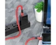 Кабель USB Borofone BX82 Bountiful USB на Lightning 2.4A 1m алюмінієвий сплав Red - зображення 2