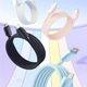 Кабель ESSAGER Breeze USB Cable Type C to Type C 1 м 100W Pink (EXCTT1-WL04-P) - изображение 2