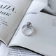 Серебряное кольцо с александритом 3.285ct, вес изделия 3,54 гр (2157991) - изображение 5