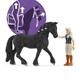 Набір наїзниця Торі та фризька кобила Принцеса Schleich 42640 - изображение 6