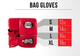 Снарядные перчатки Cleto Reyes Bag Gloves Red (03E36.M.RED) - изображение 3
