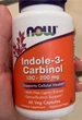 Индол-3-карбинол Now Foods Indole-3-Carbinol I3C-200 mg 60 капсул - изображение 4