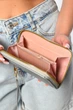 Гаманець жіночий з екошкіри срiблястого кольору Elegant (182677) - зображення 3