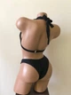 Женский раздельный купальник New Style М черный (6-55) - изображение 9