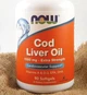Масло печени трески NOW Cod Liver Oil 90 гел капс - изображение 8