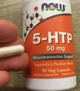 5-гидрокситриптофан NOW Foods 5-HTP 50 mg 90 капс - изображение 9